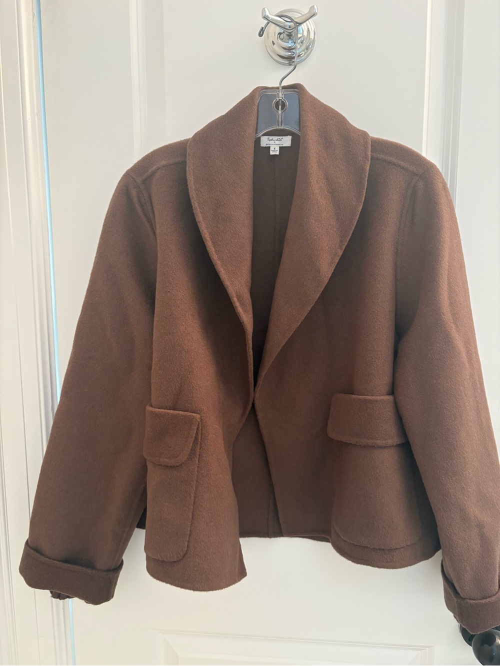 Splendid x Celia Jane Blog Crop Icon Jacket; Never Worn, Truffle color in S